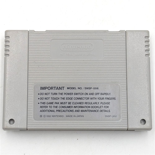 The Lion King - Cartridge - SNES Spil - (SCN) (B Grade) (Genbrug)